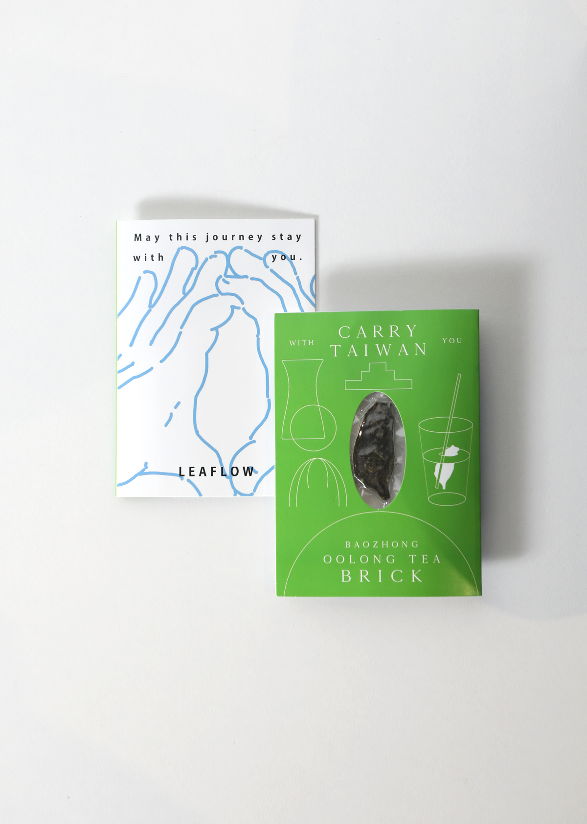 Pouchong Tea Brick Gift Box | Taiwan-Shaped · 6 pieces