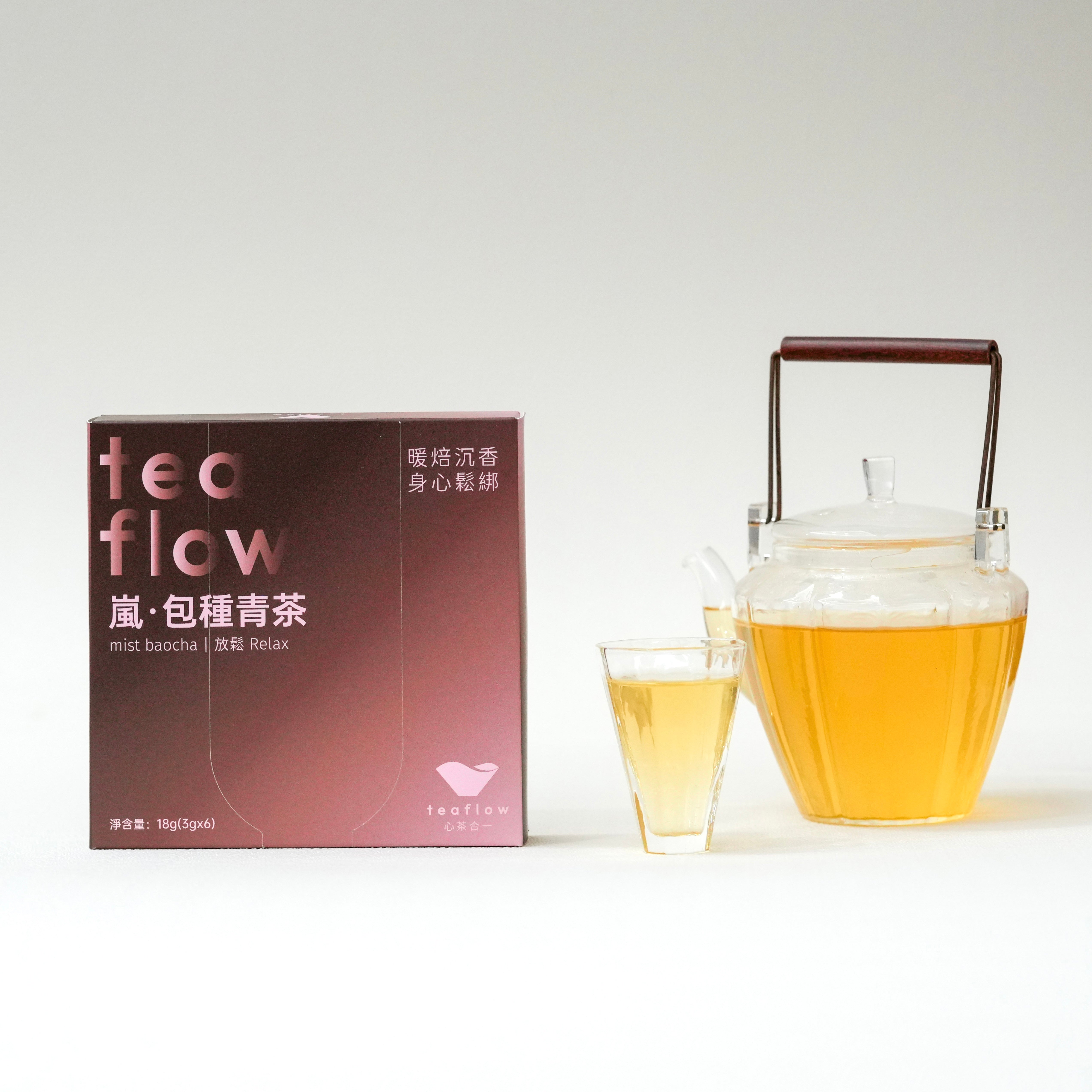Qin · Baozhong Oolong | Whole-Leaf Tea Bags Box