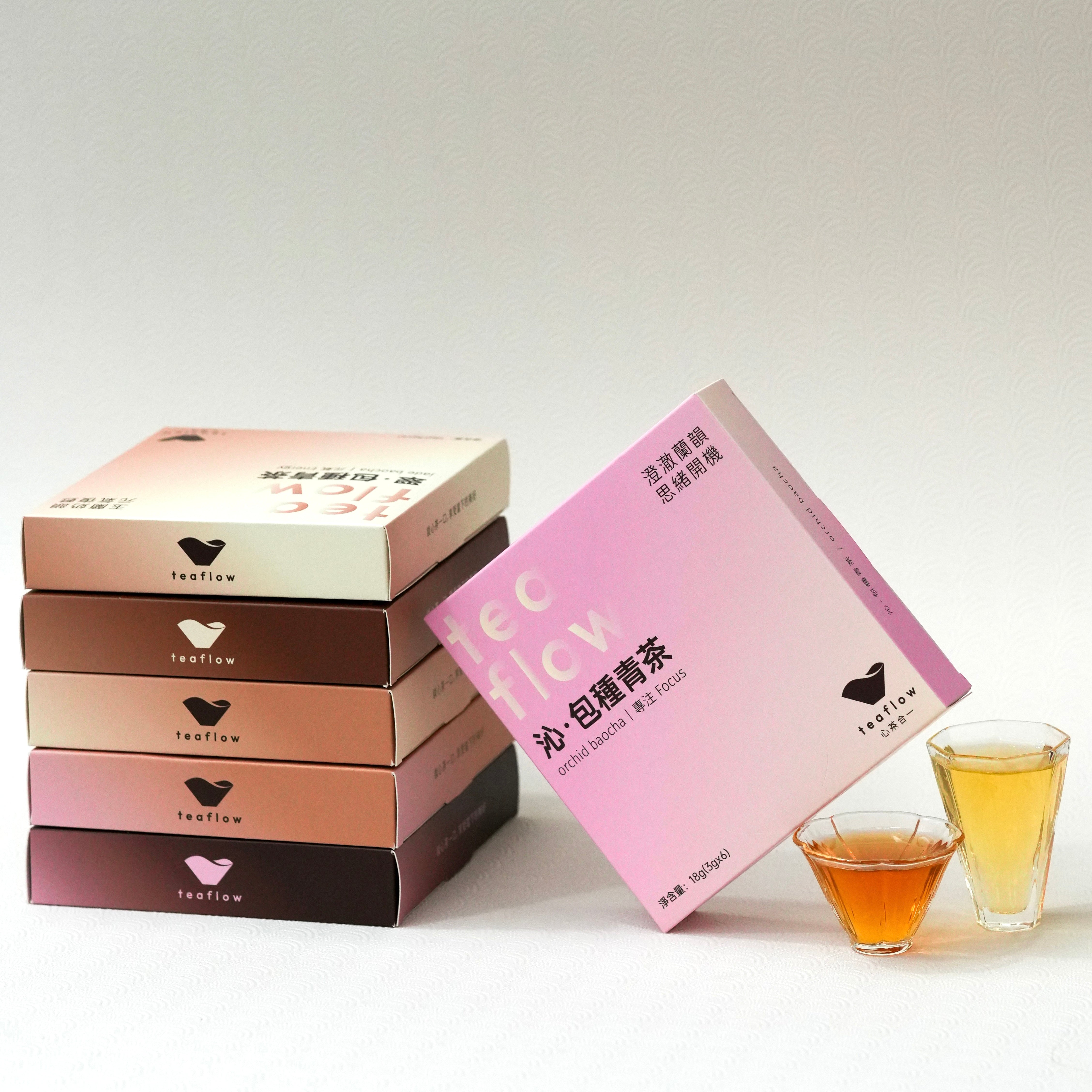 Qin · Baozhong Oolong | Whole-Leaf Tea Bags Box