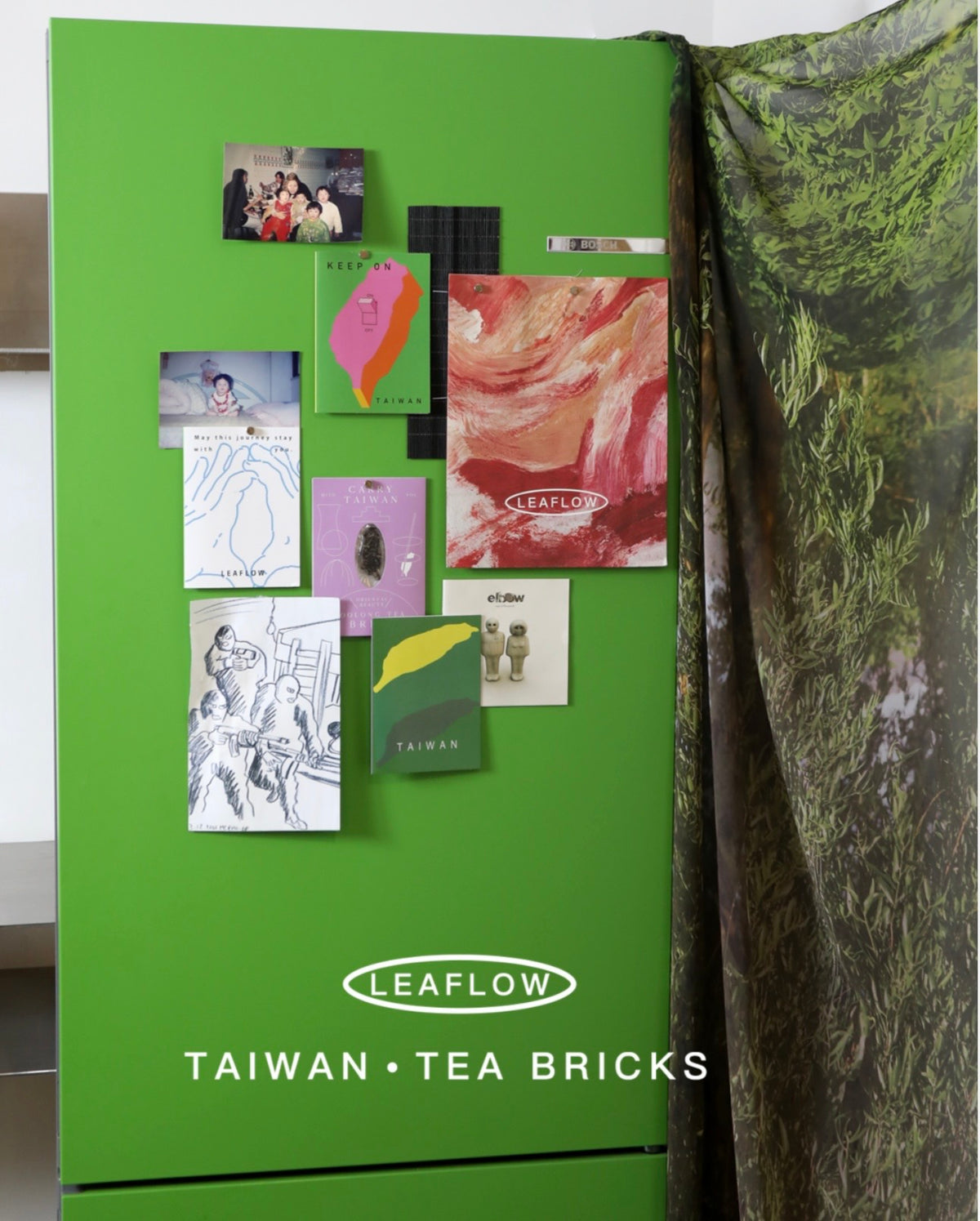 Pouchong Tea Brick Gift Box | Taiwan-Shaped · 6 pieces