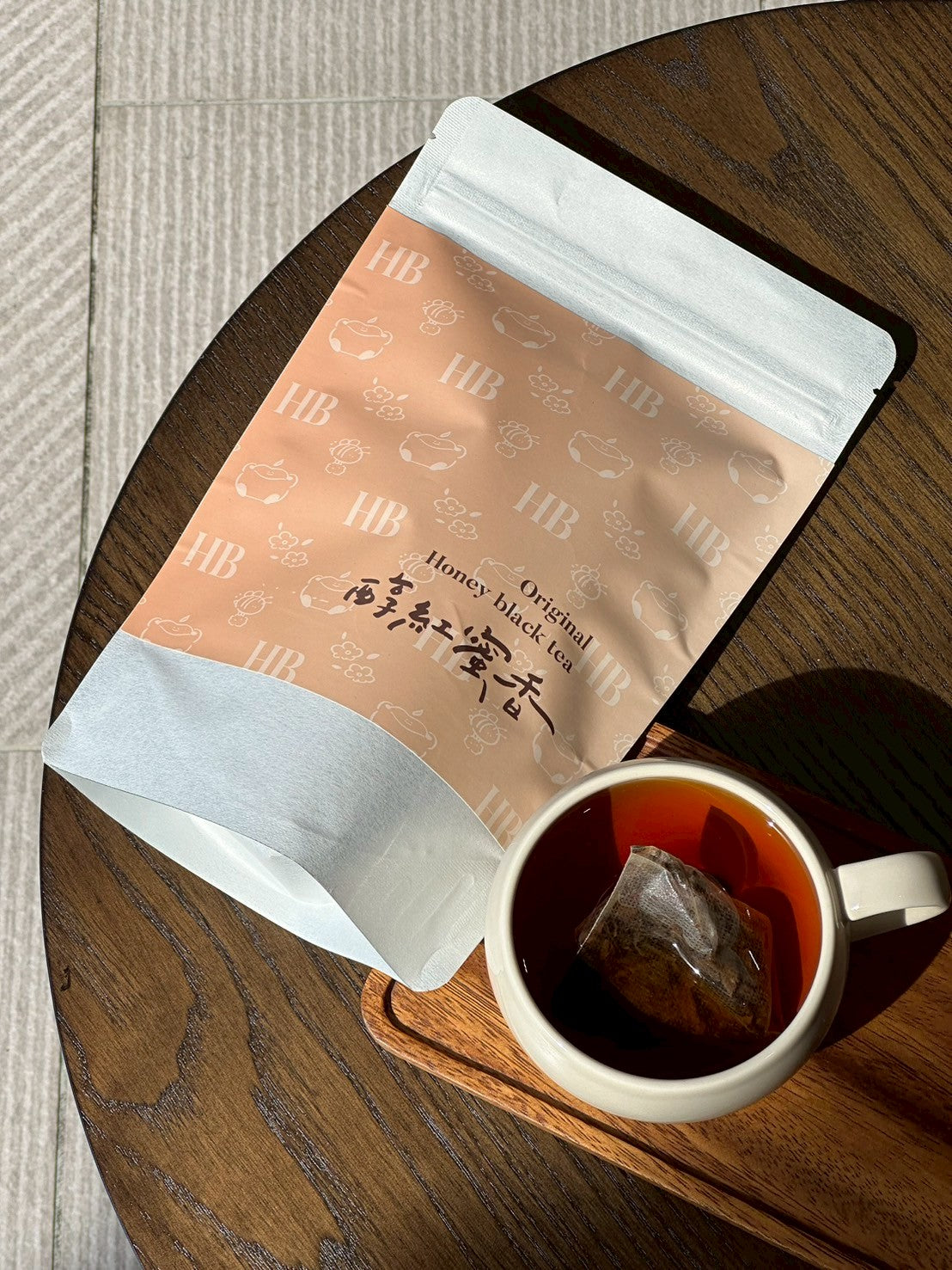 Amber Honey Black Tea | Eco-Friendly Tea Bag Set